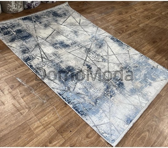 Синтетический ковер MODA 8259A L.BLUE / D.GREY Купить в интернет магазине ДомоМода фото 2 Синтетический ковер MODA 8259A L.BLUE / D.GREY - высокое качество по лучшей цене в Украине изображение 2.