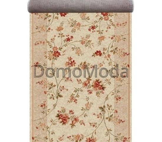 Синтетична килимова доріжка Selena / Lotos 551-100 beige - Висока якість за найкращою ціною в Україні