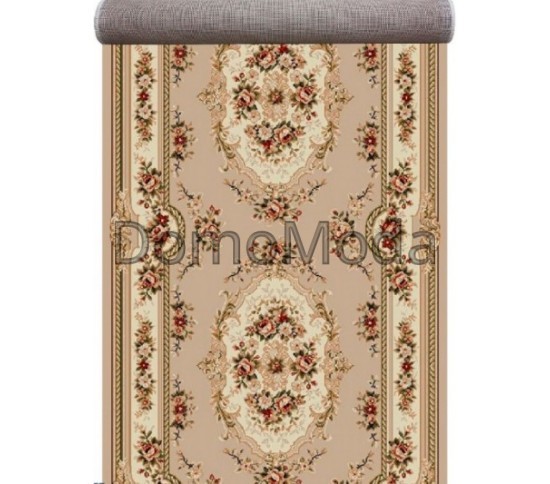 Синтетична килимова доріжка Selena / Lotos 575-110 beige - Висока якість за найкращою ціною в Україні