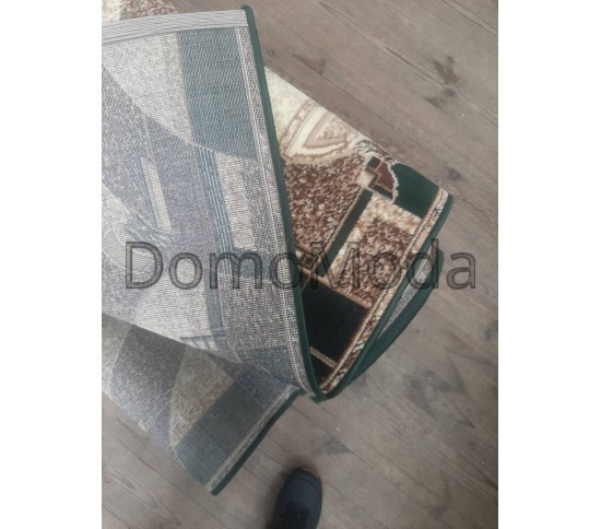 Синтетична килимова доріжка Silver  / Gold Rada 335-32 green - Висока якість за найкращою ціною в Україні зображення 2.