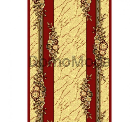 Синтетична килимова доріжка Silver  / Gold Rada 029-22 red - Висока якість за найкращою ціною в Україні