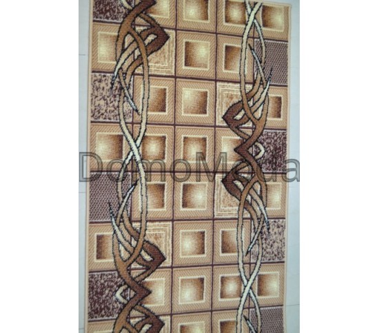 Синтетична килимова доріжка Silver  / Gold Rada 096-12 Bantik beige - Висока якість за найкращою ціною в Україні