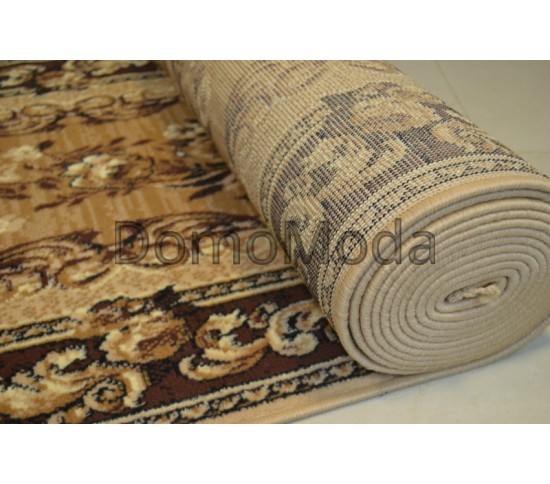 Синтетична килимова доріжка Silver / Gold Rada 235-12 Buket brown - Висока якість за найкращою ціною в Україні зображення 2.