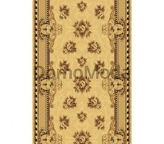 Синтетична килимова доріжка Silver  / Gold Rada 305-12 beige - Висока якість за найкращою ціною в Україні