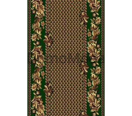 Синтетична килимова доріжка Silver  / Gold Rada 316-32 green - Висока якість за найкращою ціною в Україні зображення 2.