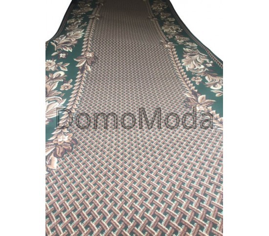 Синтетична килимова доріжка Silver  / Gold Rada 316-32 green - Висока якість за найкращою ціною в Україні