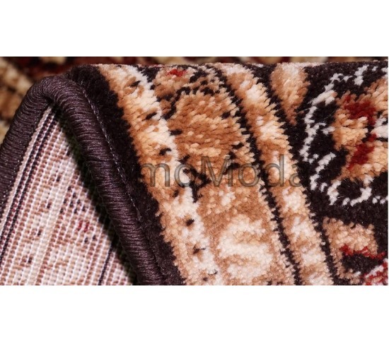 Синтетична килимова доріжка Standard Remo dark brown - Висока якість за найкращою ціною в Україні зображення 4.