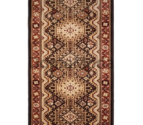 Синтетична килимова доріжка Standard Remo dark brown - Висока якість за найкращою ціною в Україні