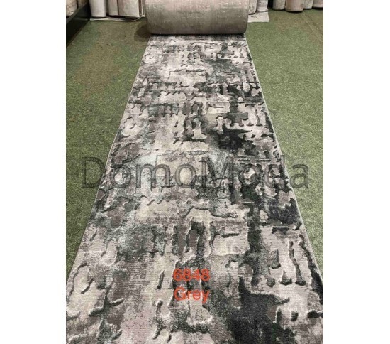 Синтетична килимова доріжка Merinos Yaqut 6848 grey - Висока якість за найкращою ціною в Україні