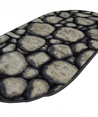 Синтетичний килим 101721 0.80x1.50 овал
