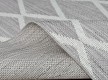 Безворсовый ковер AGRA ER21B white/l.grey - высокое качество по лучшей цене в Украине - изображение 3