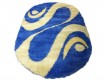 Высоковорсный ковер Shaggy 0731 blue - высокое качество по лучшей цене в Украине - изображение 2