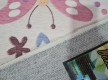 Детская ковровая дорожка DEKORATIF LATEX A0011B BEIGE/PINK - высокое качество по лучшей цене в Украине - изображение 2