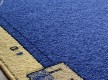 Синтетический ковер FRISE F3127A BLUE - высокое качество по лучшей цене в Украине - изображение 5