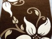 Синтетический ковер Legenda 0331 ромашка коричневый - высокое качество по лучшей цене в Украине - изображение 2