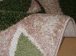 Синтетическая ковровая дорожка KIWI 02628A Beige/L.Green - высокое качество по лучшей цене в Украине - изображение 4