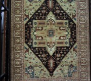 Иранский ковер Diba Carpet Ghashghaei d.brown - высокое качество по лучшей цене в Украине.