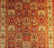 Иранский ковер Diba Carpet Kheshti l.red - высокое качество по лучшей цене в Украине.