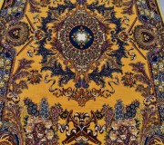 Iranian carpet Jordan yellow - высокое качество по лучшей цене в Украине.