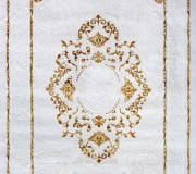 Acrylic carpet Erciyes 8701 ivory-gold - высокое качество по лучшей цене в Украине.