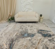Килим GEMMA GM41B h.b light beige - blue - высокое качество по лучшей цене в Украине.