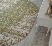 Акриловий килим Vals W2769 C.Ivory-H.Green - высокое качество по лучшей цене в Украине.