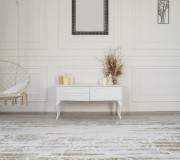 Arylic carpet VALS W6177 Ivory-Green - высокое качество по лучшей цене в Украине.