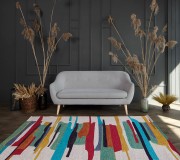 Синтетичний килим ALMINA 108718 4-multi - высокое качество по лучшей цене в Украине.