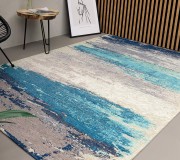 Синтетичний килим ALMINA 118552 2-grey/blue - высокое качество по лучшей цене в Украине.