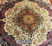 Иранский ковер Diba Carpet Natali cream-black-brown - высокое качество по лучшей цене в Украине.