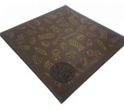 Carpet for entry Door Mat king of grill brown/12 - высокое качество по лучшей цене в Украине.