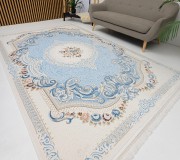 Високощільний килим Belmond K184A L. BLUE-H.B CREAM - высокое качество по лучшей цене в Украине.