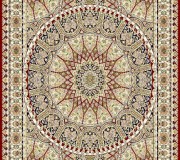 Iranian carpet Marshad Carpet 3008 Red - высокое качество по лучшей цене в Украине.