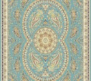 Iranian carpet Marshad Carpet 3012 Blue - высокое качество по лучшей цене в Украине.