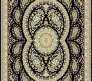 Iranian carpet Marshad Carpet 3013 Dark Black - высокое качество по лучшей цене в Украине.