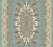 Иранский ковер Marshad Carpet 3025 Blue - высокое качество по лучшей цене в Украине.