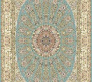 Иранский ковер Marshad Carpet 3026 Blue - высокое качество по лучшей цене в Украине.