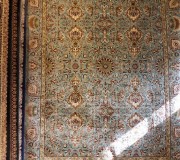 Iranian carpet Marshad Carpet 3042 Blue - высокое качество по лучшей цене в Украине.