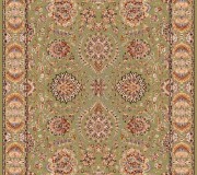 Иранский ковер Marshad Carpet 3043 Green - высокое качество по лучшей цене в Украине.