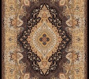 Иранский ковер Marshad Carpet 3054 Black - высокое качество по лучшей цене в Украине.