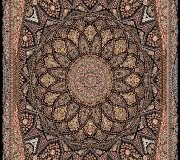 Iranian carpet Marshad Carpet 3055 Black - высокое качество по лучшей цене в Украине.