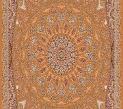 Иранский ковер Marshad Carpet 3055 Dark Orange - высокое качество по лучшей цене в Украине.