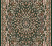 Iranian carpet Marshad Carpet 3056 Dark Green - высокое качество по лучшей цене в Украине.