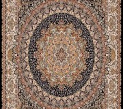 Иранский ковер Marshad Carpet 3057 Black - высокое качество по лучшей цене в Украине.