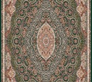 Иранский ковер Marshad Carpet 3058 Dark Green - высокое качество по лучшей цене в Украине.