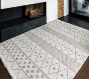 Napless carpet AGRA EN76A white/beige  - высокое качество по лучшей цене в Украине.