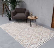 Синтетичний килим  HELSINKI FD63A cream/terra  - высокое качество по лучшей цене в Украине.
