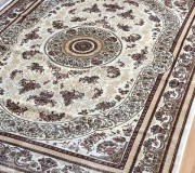 Бамбуковый ковер ELEXUS HEREKE YY087 BEYAZ - высокое качество по лучшей цене в Украине.