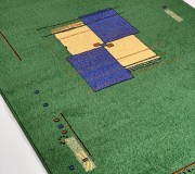 Синтетический ковер FRISE F0657A GREEN - высокое качество по лучшей цене в Украине.