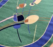 Synthetic carpet FRISE F3042A GREEN - высокое качество по лучшей цене в Украине.